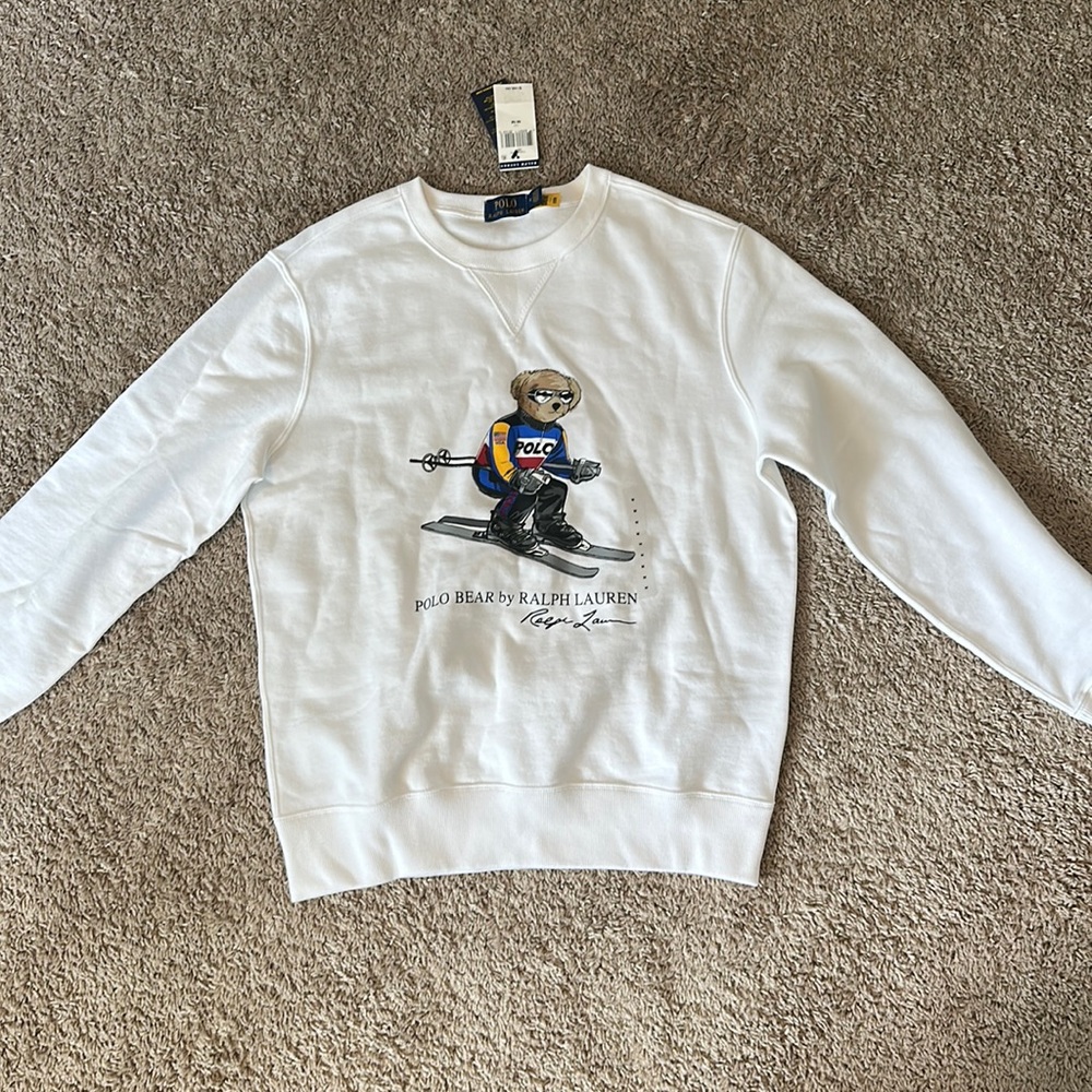 Ralph Lauren Crew Neck Bear Sweatshirt